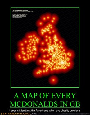 A MAP OF EVERY MCDONALDS IN GB