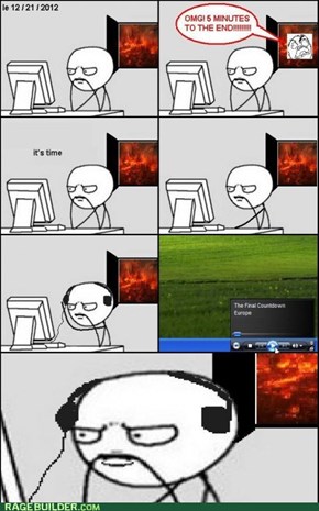 Rage Comics: And Maybe We'll Come Back to Earth, Who Can Tell?