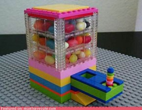 LEGO Candy Dispenser
