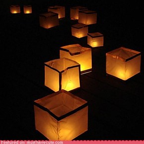 Floating Lantern Lamps