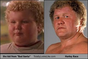 the kid from "Bad Santa" Totally Looks Like Harley Race
