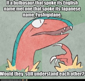 Bilingual Pokemon