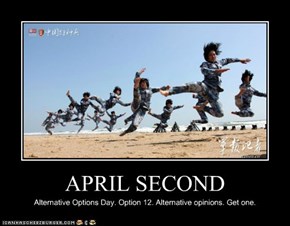 APRIL SECOND