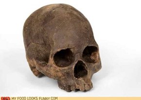 Chocolate Human Skull