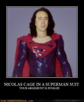 Nic cage the superhero
