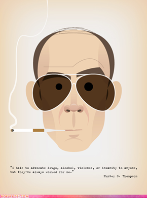 Illustrated Hunter S. Thompson