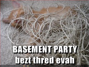 BASEMENT PARTY           bezt thred evah