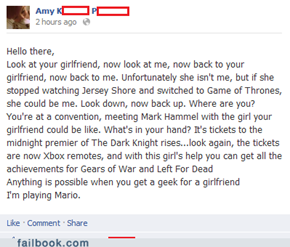 Failbook: Nerdgasm II: Ladies Strike Back