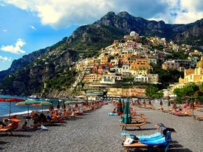 Beach View, Positano, Italy