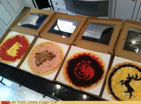House Sigil Pizzas