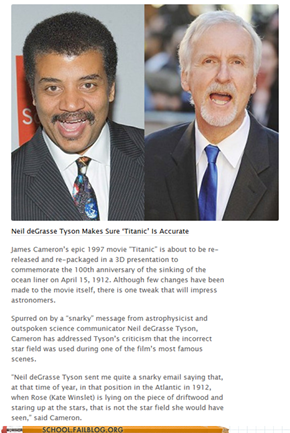 School of Fail: Neil deGrasse Tyson is Fixing Hollywood One Movie At a Time